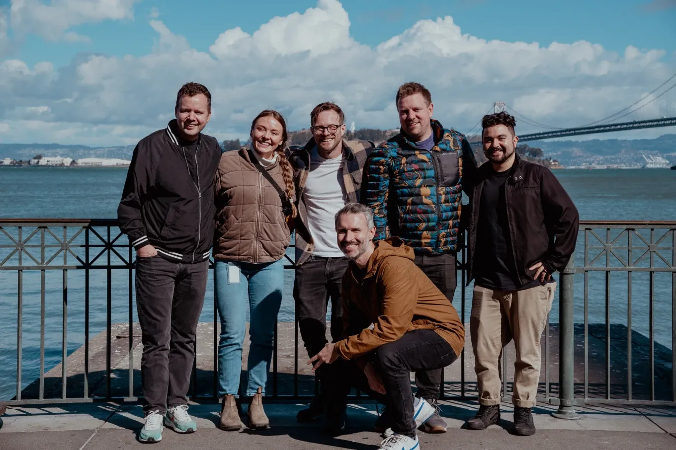 The Syntax.fm team in San Francisco during GitHub Universe 2024